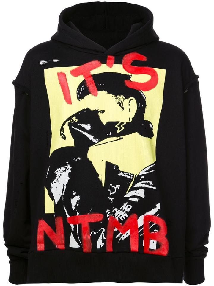 Faith Connexion 'it's Ntmb' Hoodie - Black