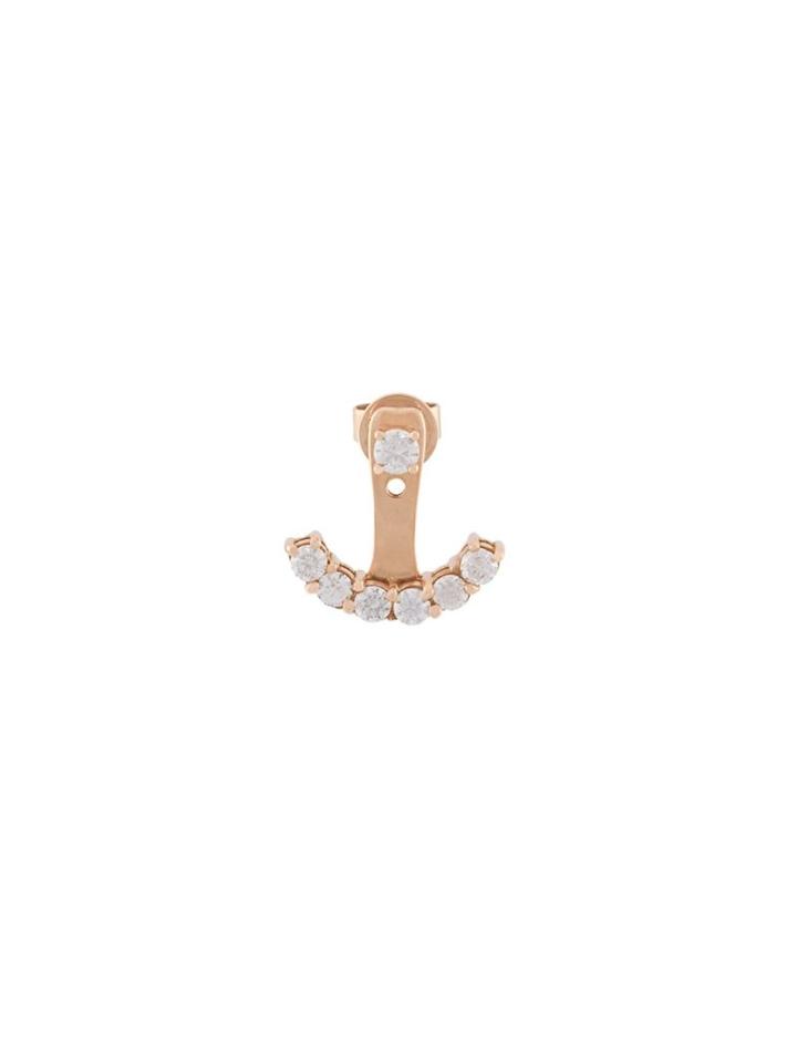 Anita Ko Diamond Lobe Earrings, Women's, Metallic