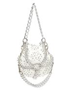 À La Garçonne Bolsa Branca Apliqué Shoulder Bag - White