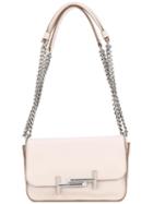Tod's - Chain Strap Shoulder Bag - Women - Calf Leather/metal - One Size, Nude/neutrals, Calf Leather/metal