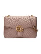 Gucci Gg Marmont Large Shoulder Bag - Pink