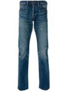 Simon Miller - Distressed Slim Jeans - Men - Cotton - 31, Blue, Cotton
