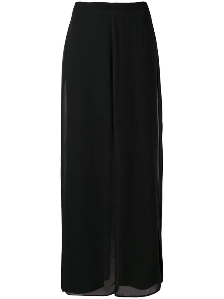 Max Mara Crepe Trousers - Black