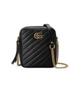 Gucci Gg Marmont Mini Shoulder Bag - Black