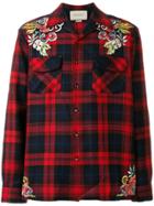 Gucci Embroidered Wool Shirt