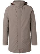 Herno Zipped Hooded Jacket - Nude & Neutrals