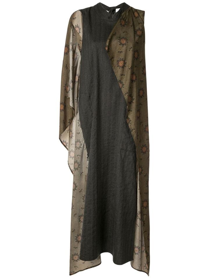 Uma Wang Cut Out Dress - Green
