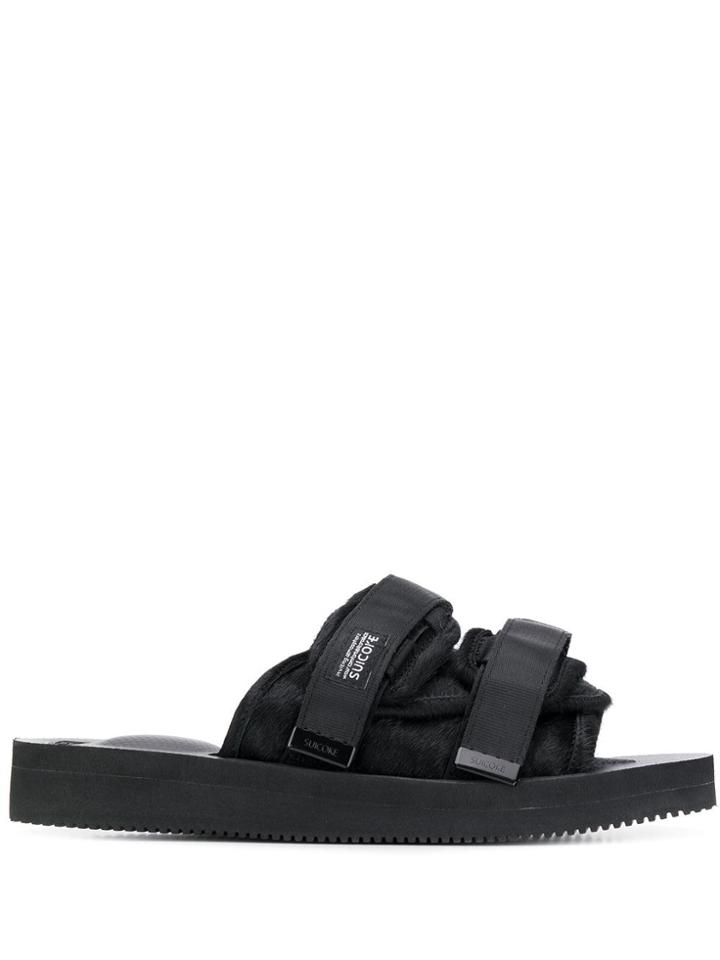 Suicoke Moto Slip-on Sandals - Black