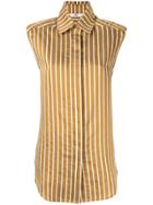 Camilla And Marc Zion Striped Shirt - Brown
