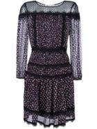 Diane Von Furstenberg 'jamie' Dress, Women's, Size: 2, Blue, Silk/cotton/nylon/polyester