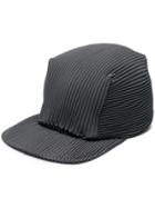 Homme Plissé Issey Miyake Pleated Baseball Cap - Grey