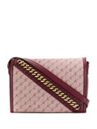 Stella Mccartney Logo Chain Shoulder Bag - Pink