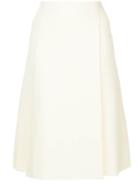 Proenza Schouler Bouclé Mid Skirt - White