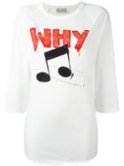 Faith Connexion 'why' T-shirt, Women's, Size: Medium, White, Cotton