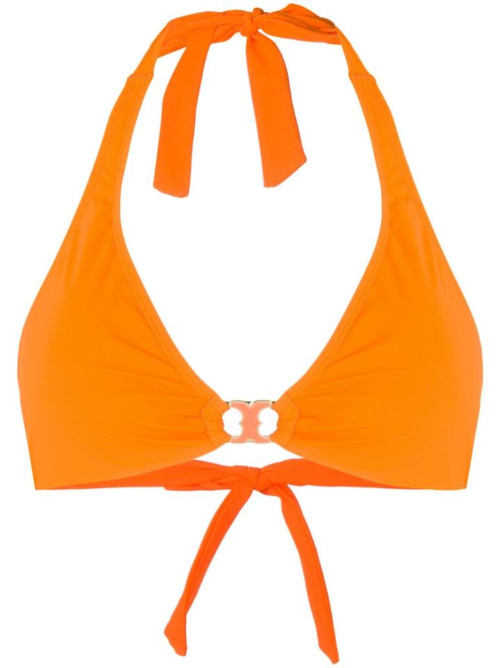 Tory Burch Halter Bikini Top - Orange
