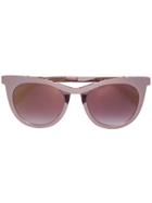 Carolina Herrera Cat-eyes Sunglasses - Metallic
