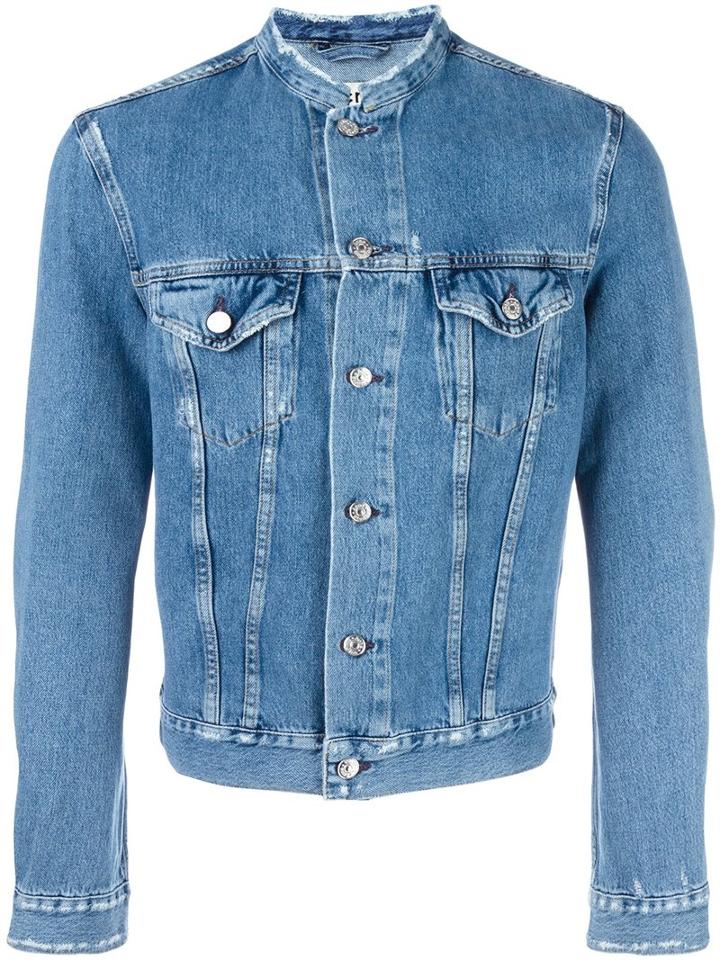 Acne Studios Who Denim Jacket, Men's, Size: 48, Blue, Cotton