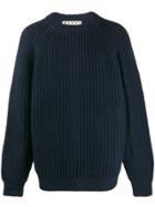 Marni Oversized Knitted Sweater - Blue