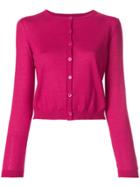 Red Valentino Classic Fitted Cardigan - Pink & Purple