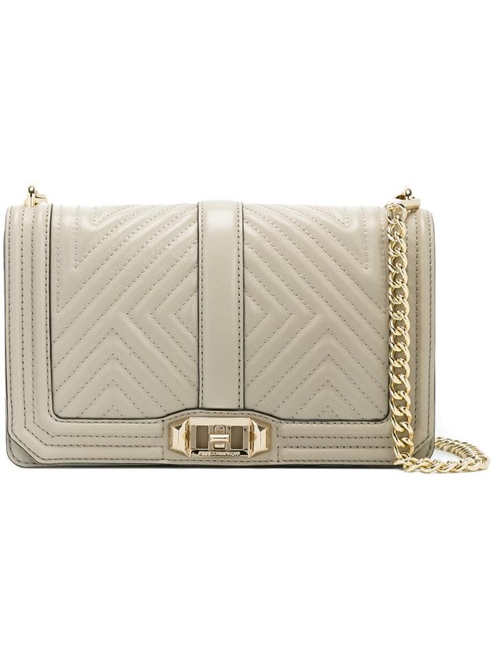 Rebecca Minkoff 'geo' Quilted Crossbody Bag, Women's, Nude/neutrals