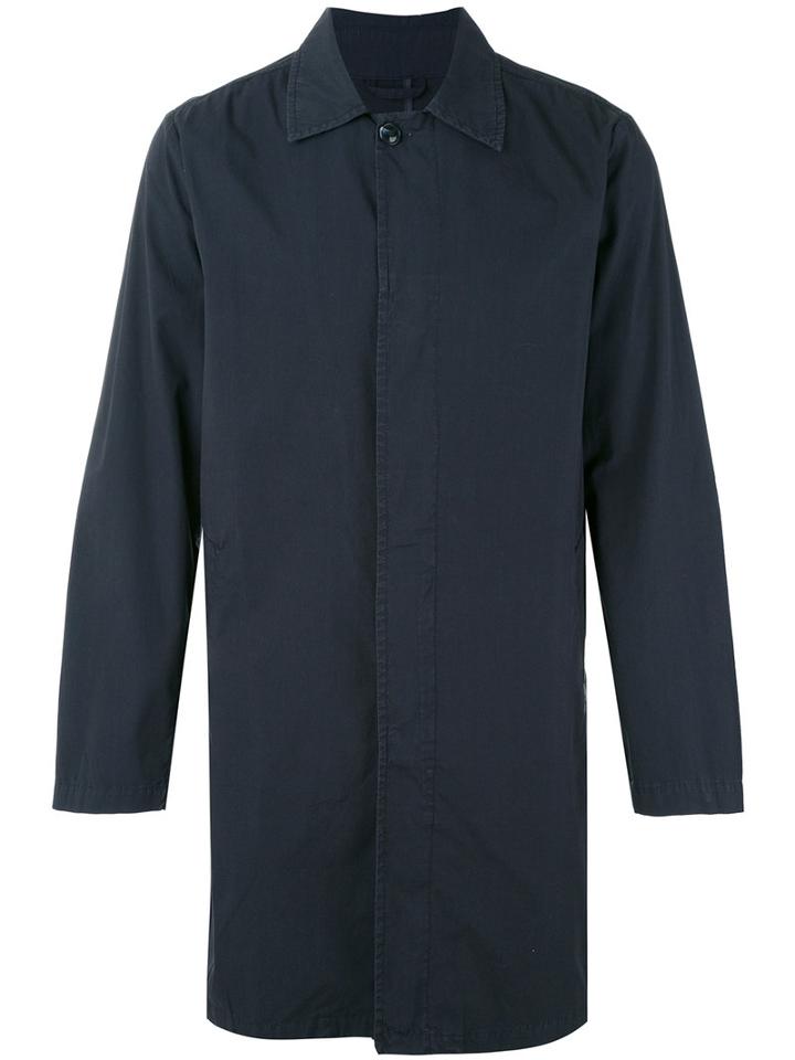 Car Coat - Men - Cotton - 52, Blue, Cotton, Très Bien