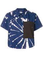 Proenza Schouler Tie-dye Poplin Shirt - Blue