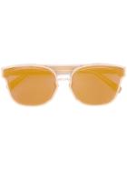 Retrosuperfuture Akin Forma Sunglasses - Metallic