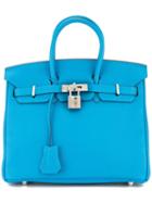 Hermès Pre-owned Birkin 25 Handbag - Blue