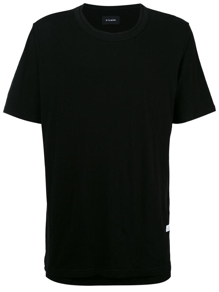 Stampd Classic T-shirt, Men's, Size: Large, Black, Cotton