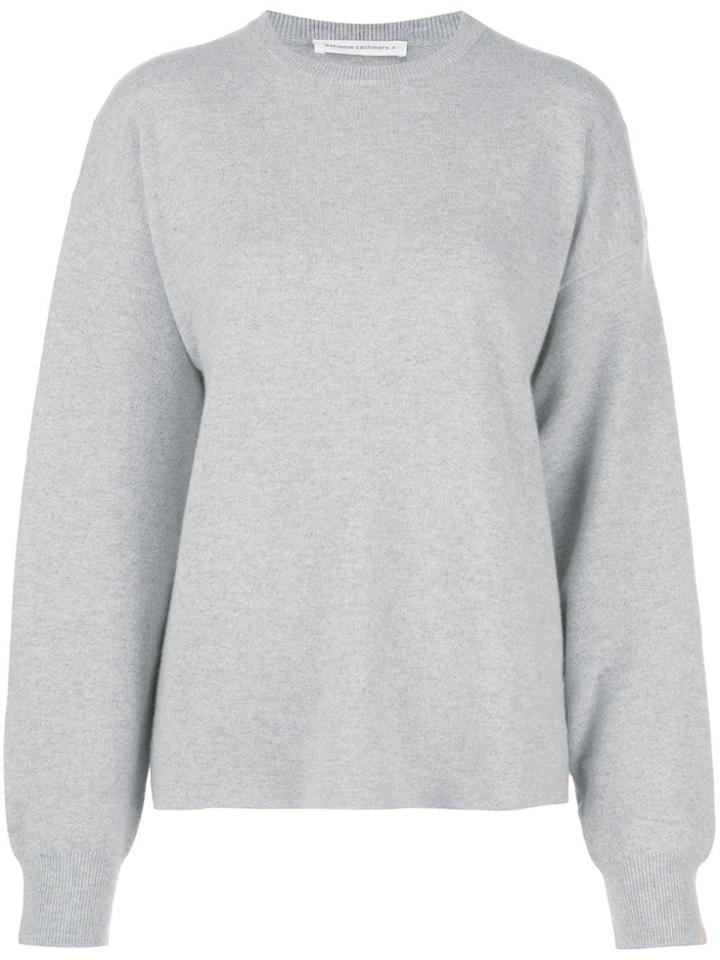 Extreme Cashmere Round Neck Sweatshirt - Grey