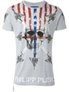 Philipp Plein 'starlight' T-shirt, Men's, Size: Small, Grey, Cotton