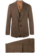 Gabriele Pasini Single Breasted Suit - Brown
