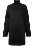 Puma Fenty Puma X Rihanna Oversize Neck Zip Pullover, Women's, Size: Xs, Black, Cotton/polyester