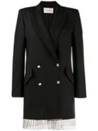 Giuseppe Di Morabito Smoking Jacket Dress - Black