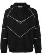 Givenchy Contrast Trimmed Hoodie - Black