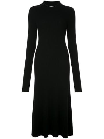 Organic By John Patrick Ribbed Knitted Dress - Black