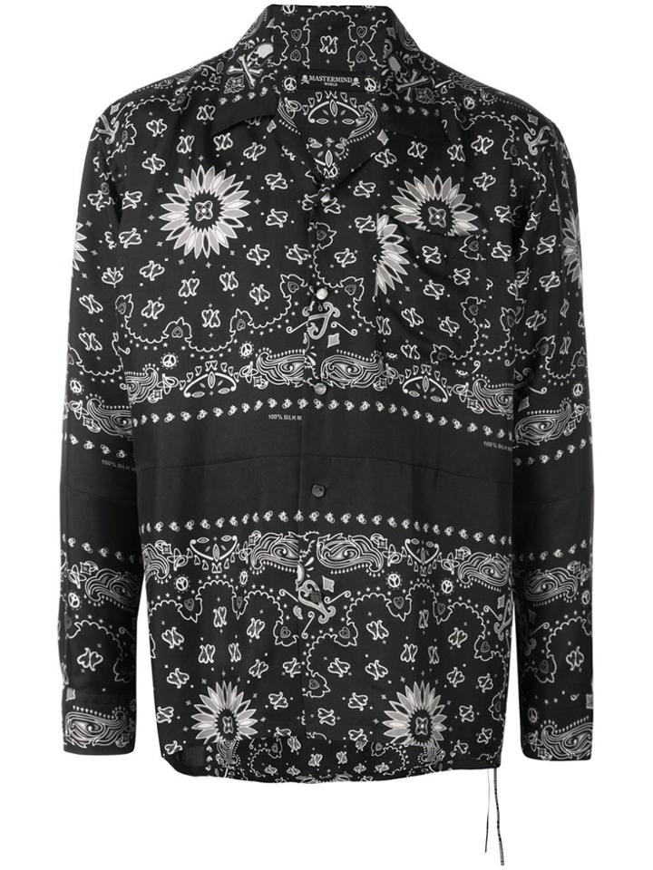 Mastermind World Printed Shirt - Black