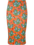 House Of Holland Cactus Print Tube Skirt
