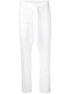 Cambio Slim-fit Jeans With Waist Belt - White