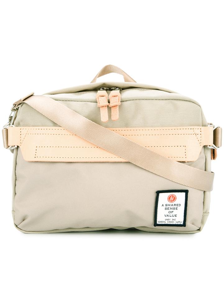 As2ov Hi Density Mini Shoulder Bag - Nude & Neutrals