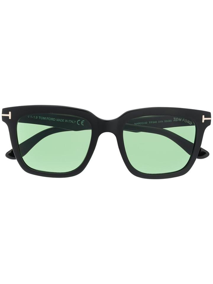 Tom Ford Eyewear Square Shape Sunglasses - Black