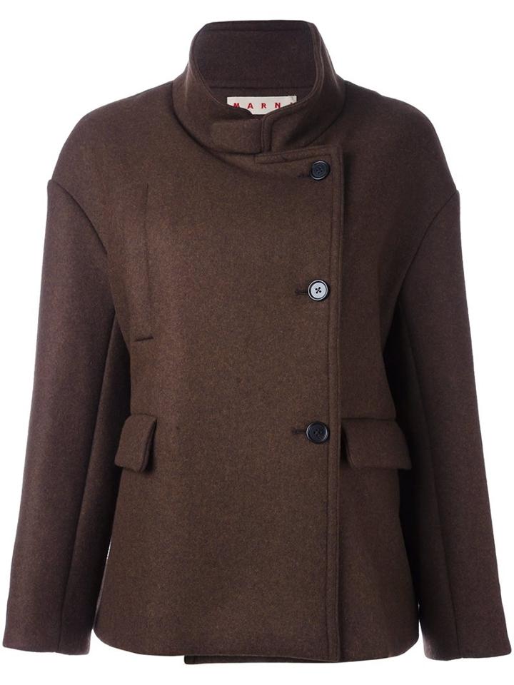 Marni Stand Up Collar Jacket