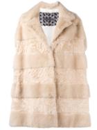 Simonetta Ravizza Panelled Fur Vest