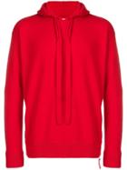 Laneus Hooded Sweatshirt - Red