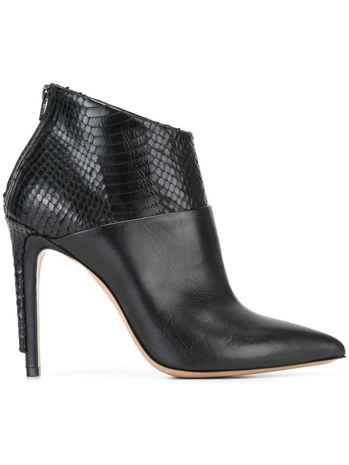 Maison Margiela Layered Effect Ankle Boots