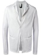 Thom Krom One Button Blazer, Men's, Size: Medium, Grey, Cotton