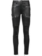 Amiri Lx! Skinny Leather Trousers - Black