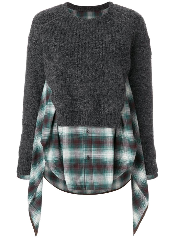 Dsquared2 Layered Jumper - Grey