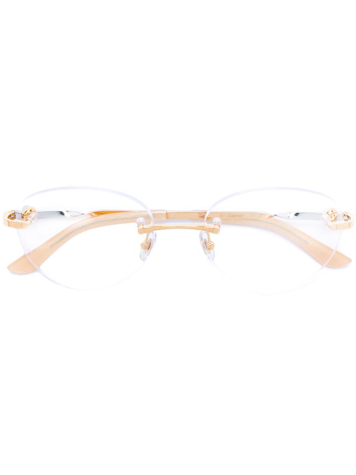 Cartier Trinity Glasses - Nude & Neutrals