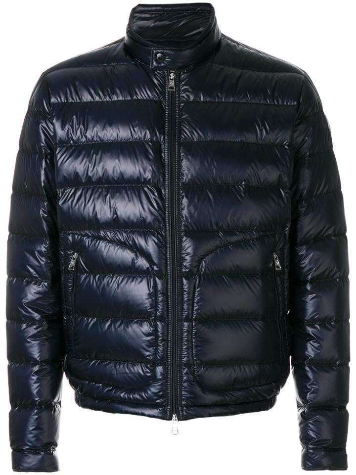 Moncler Zipped Padded Jacket - Blue